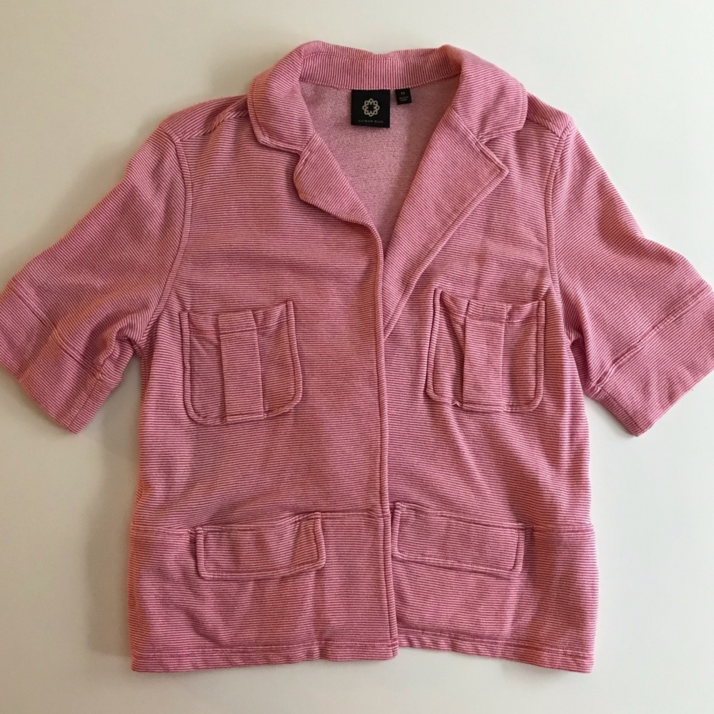 Like New Amber Sun Stripe Top